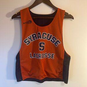 Nike Syracuse reversible lacrosse practice jersey size XS
